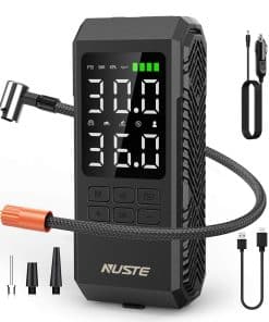 Compresor de aire portátil NUSTE para neumáticos, 150PSI