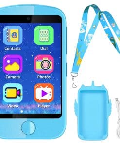Teléfono Inteligente para Niños Juguetes, -Azul