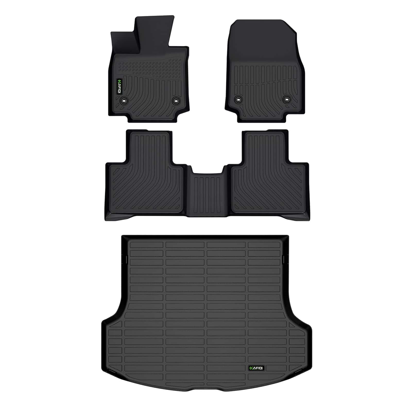 Tapetes para piso y protector de carga para carro HAFIDI