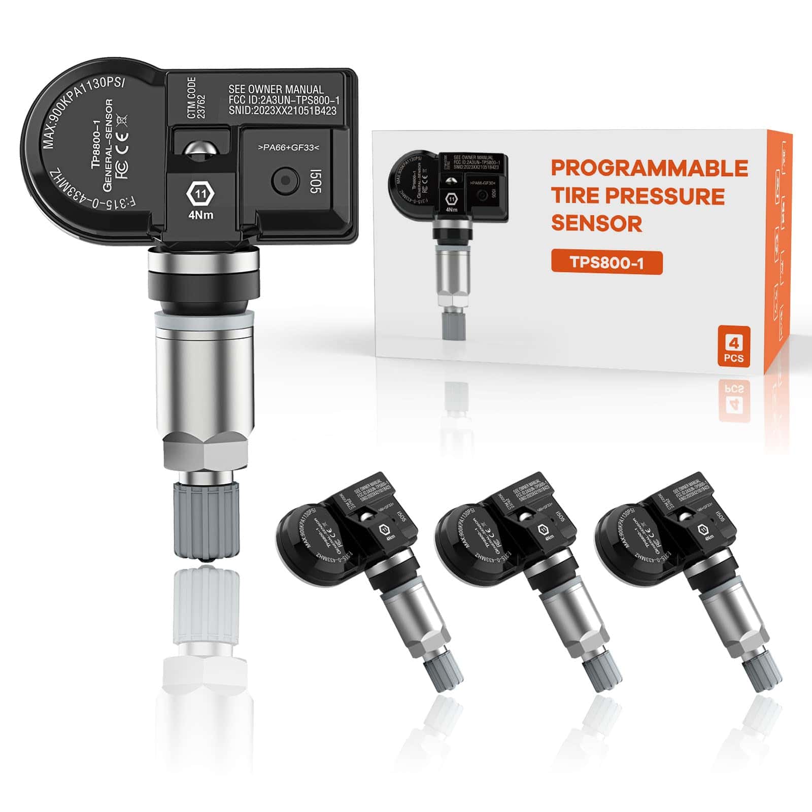 Sensor de monitor de presión de neumáticos GEARZAAR