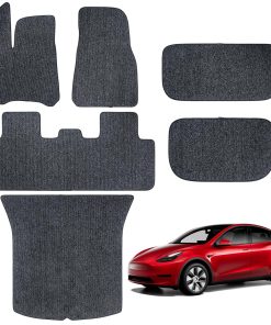 Tapete de piso duradero para automóvil Vogense para Tesla