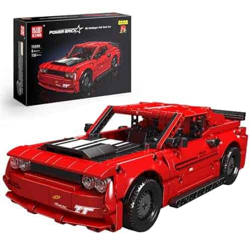 Mould King Car Challenger Hellcat Super Car Models Building