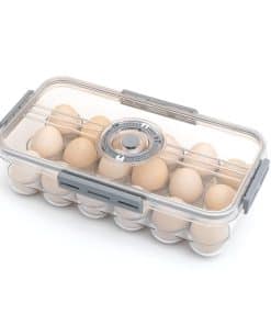 Contenedor de huevos para refrigerador Vacream Home