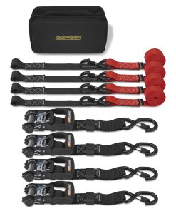 Cintas de Trincaje de Trinquete Resistente, (4) 1.5" x 8'