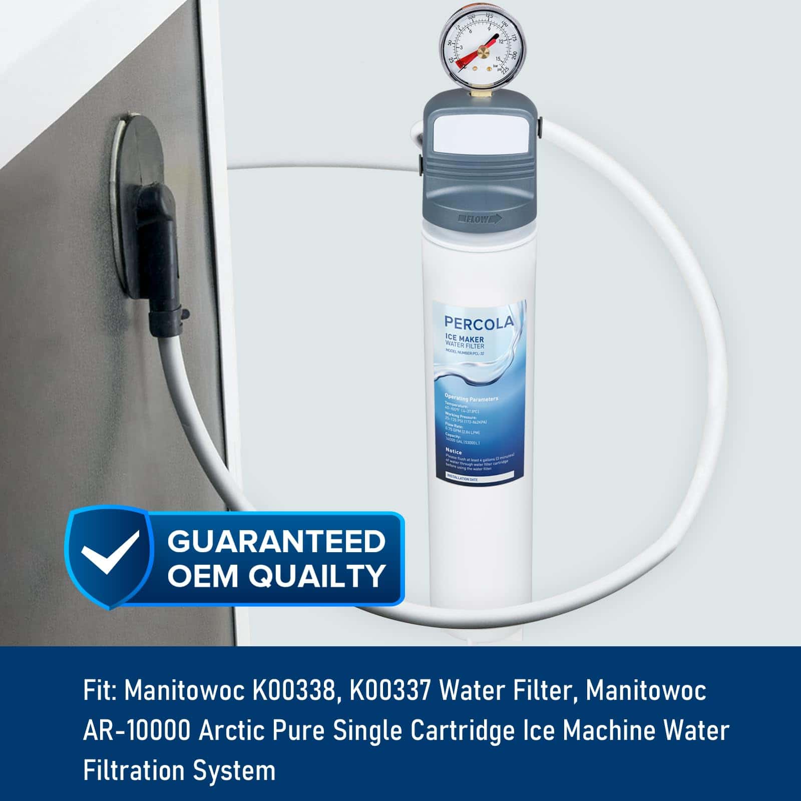 Filtro de Agua para Fabricador de Hielo Manitowoc - Imagen 3