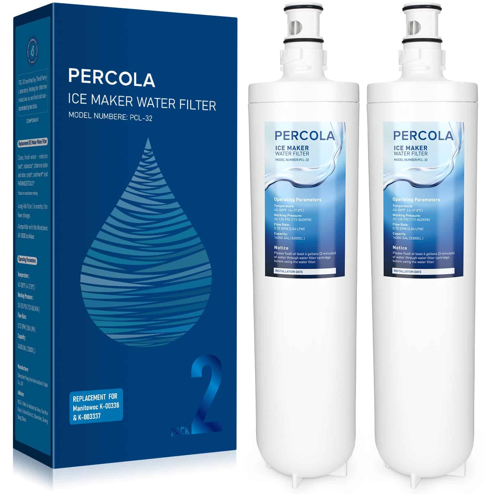 Filtro de Agua para Fabricador de Hielo Manitowoc