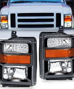 Conjunto de Faros Delanteros Nilight -Negro Carcasa+ Reflect