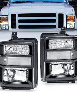 Conjunto de Faros Delanteros Nilight -Negro con Reflector Cl