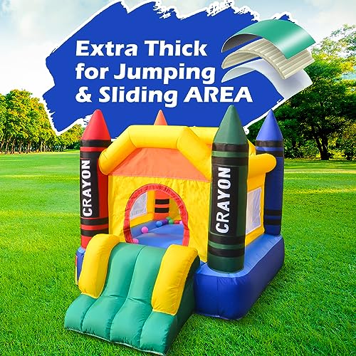 Casa de Rebote Inflable Mini para Exteriores e Interiores - Imagen 3