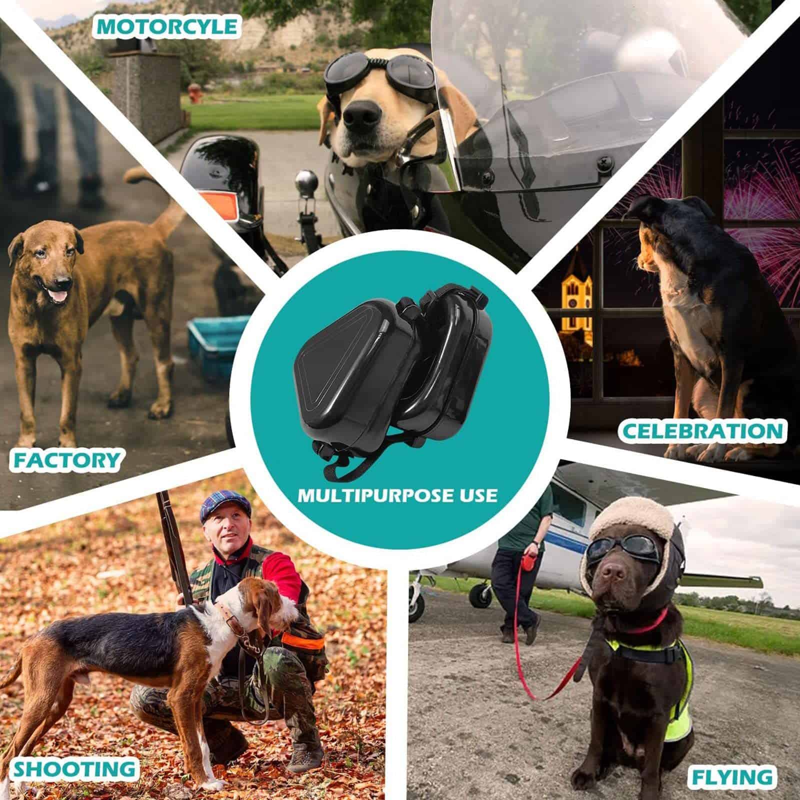 Protectores de oído para perros Reducción de ruido, - Imagen 3