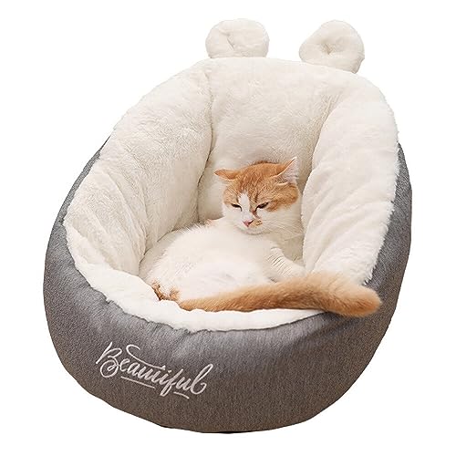 Casas de Cama para Gatos Cálidas y Gruesas Casa de Perro de