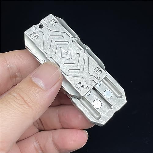 Slider háptico con forma de escudo de metal Fidget EDC - Imagen 7