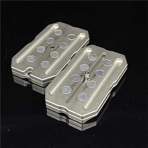 Slider háptico con forma de escudo de metal Fidget EDC - Imagen 6