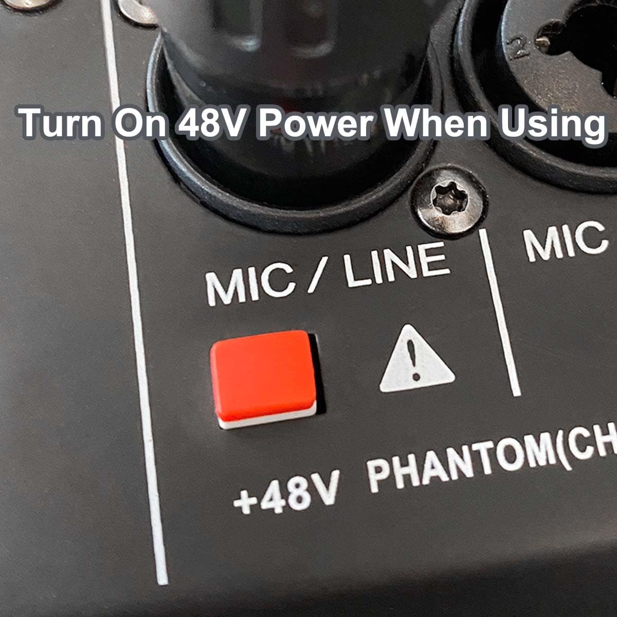 Rodyweil Micrófono preamplificador de ganancia en línea - Imagen 5