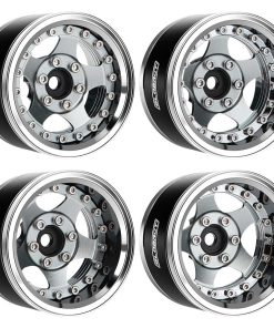 Ruedas de Aluminio Beadlock de 1.9 Pulgadas -Titanio