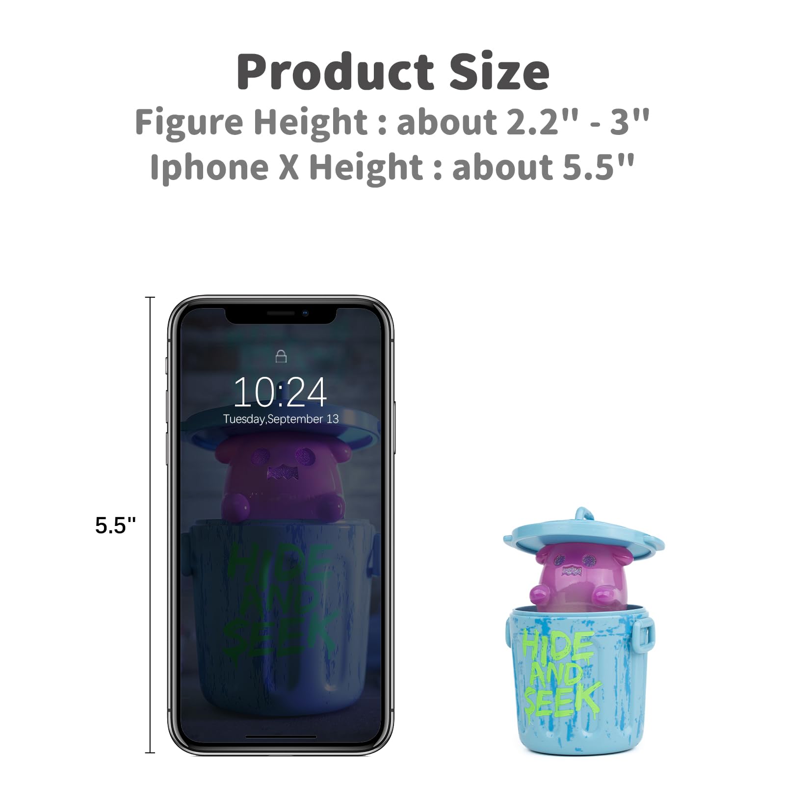 Conjunto Completo BEEMAI Ghost Bear House Series (Set de 12 - Imagen 10