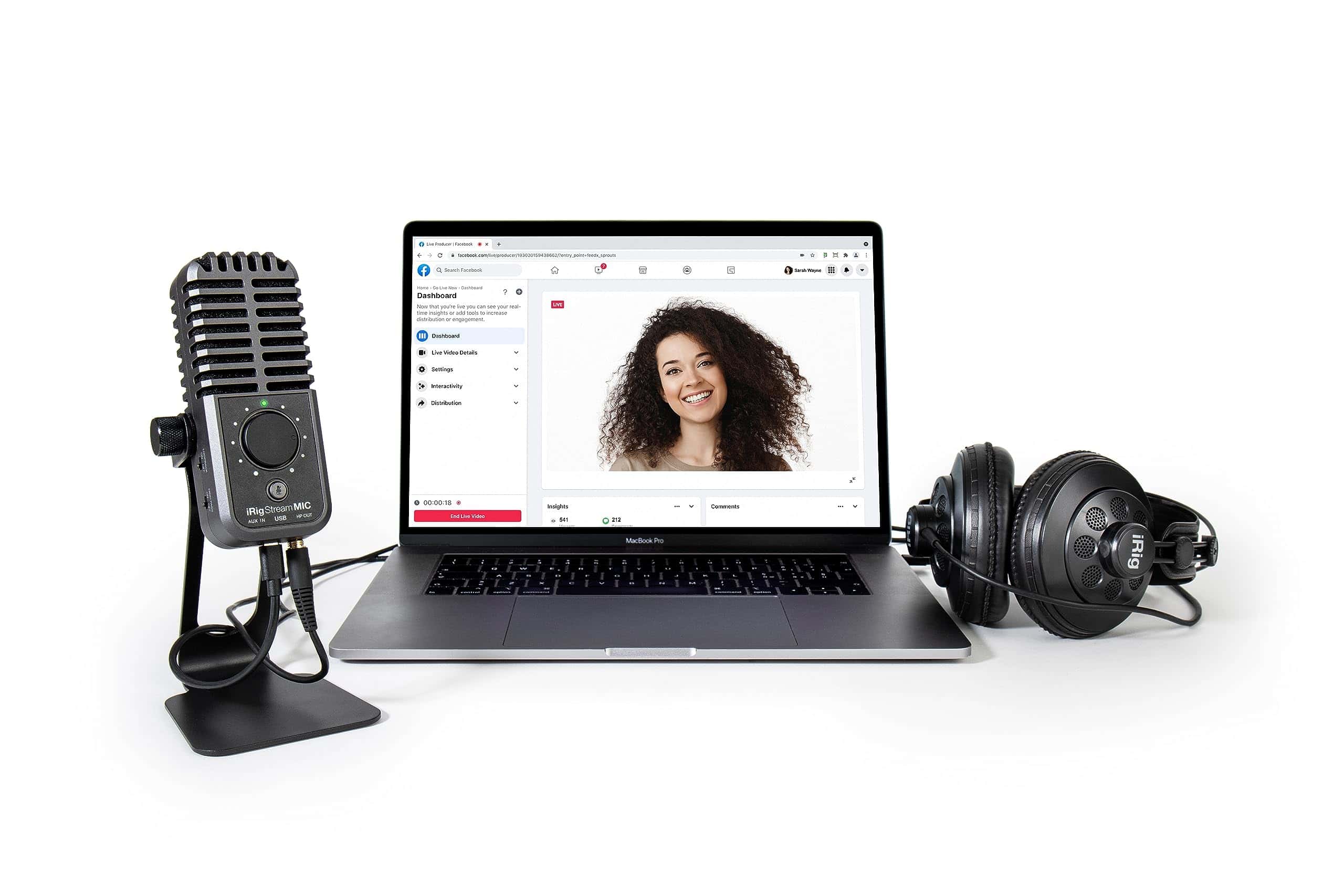 IK Multimedia iRig Stream Mic - Micrófono de condensador - Imagen 5