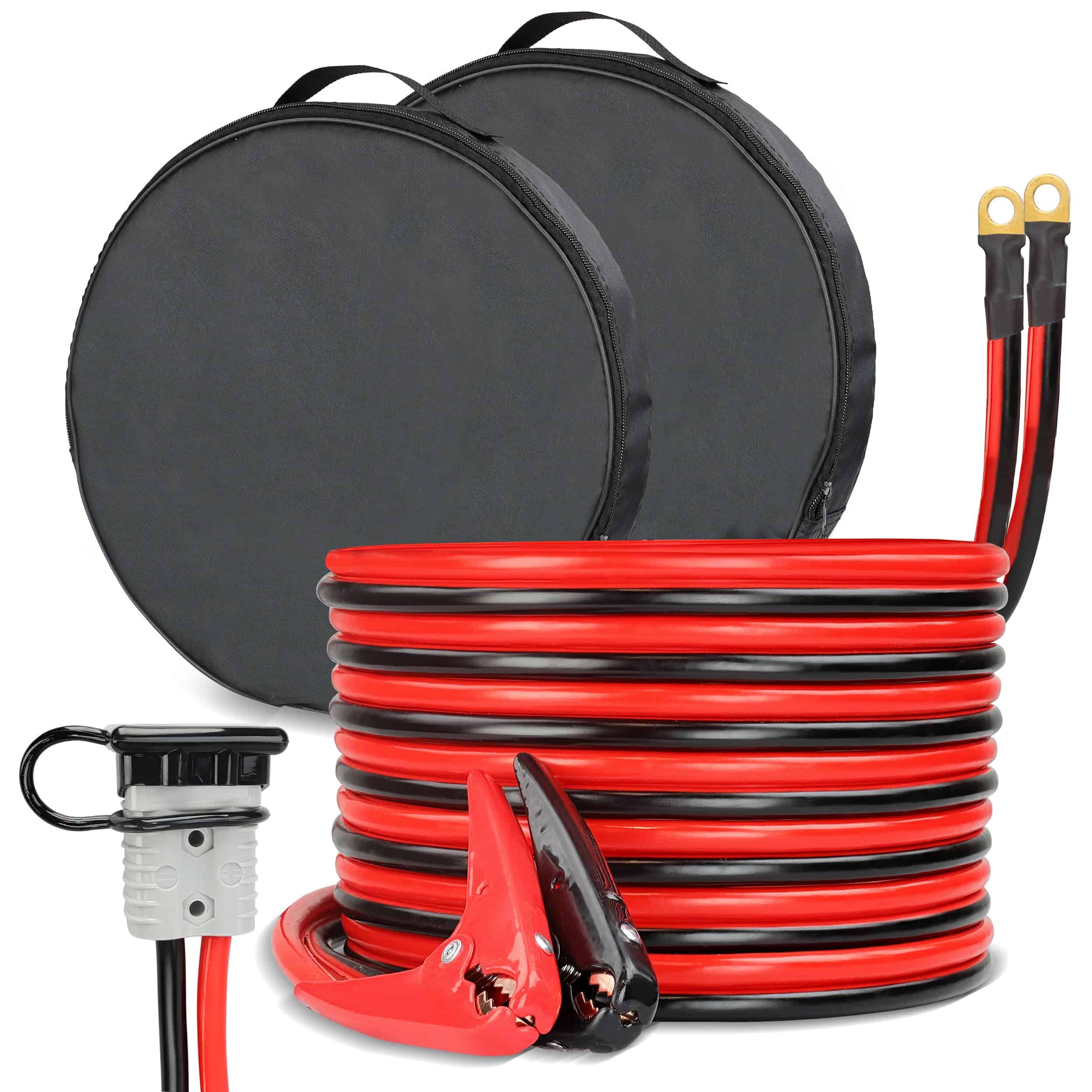 Cables de Arranque Dumble Pesado 800 Amps Max - Paquete de