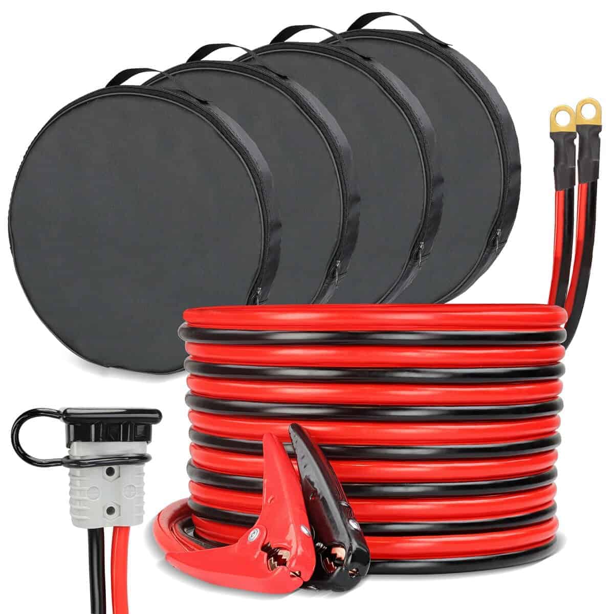 Cables de Arranque Dumble Pesados de 800 Amperios - Paquete