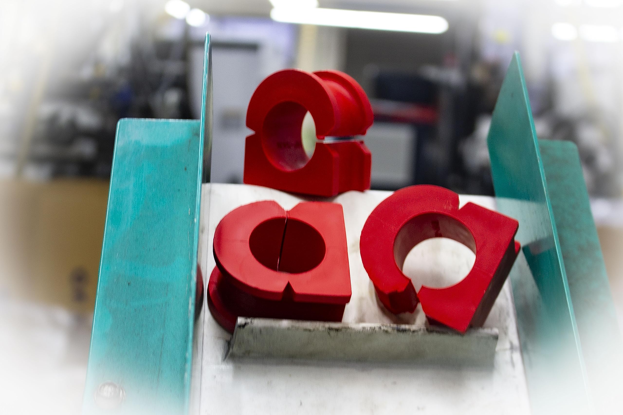 4PC Enlace de barra estabilizadora delantera y buje para - Imagen 5