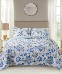 Juego de Colchas de Algodón Reversible NEWLAKE: Set de