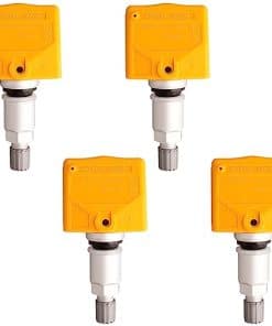 MACAX 4Pcs TPMS Sensor de Monitoreo de Presión de