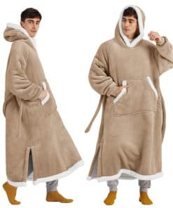 Manta con Capucha Bedsure para Mujer - Larga y Acogedora