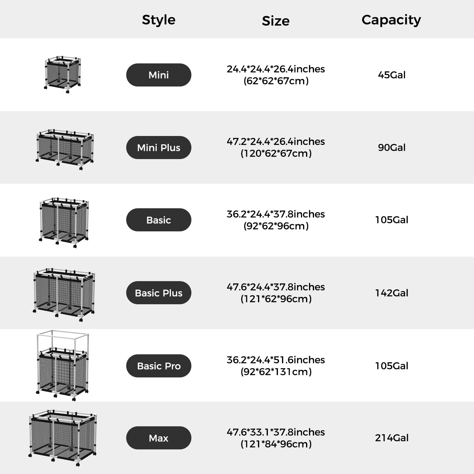 Bote de Almacenamiento para Piscina, 142 Galones, Soporte - Imagen 9