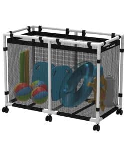 Bote de Almacenamiento para Piscina, 142 Galones, Soporte