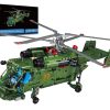 Set de Construcción de Helicóptero Militar JMBricklayer