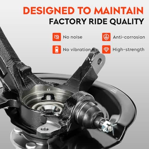 Ensamblaje de Maza del Cojinete de la Rueda y Mangueta de - Imagen 4