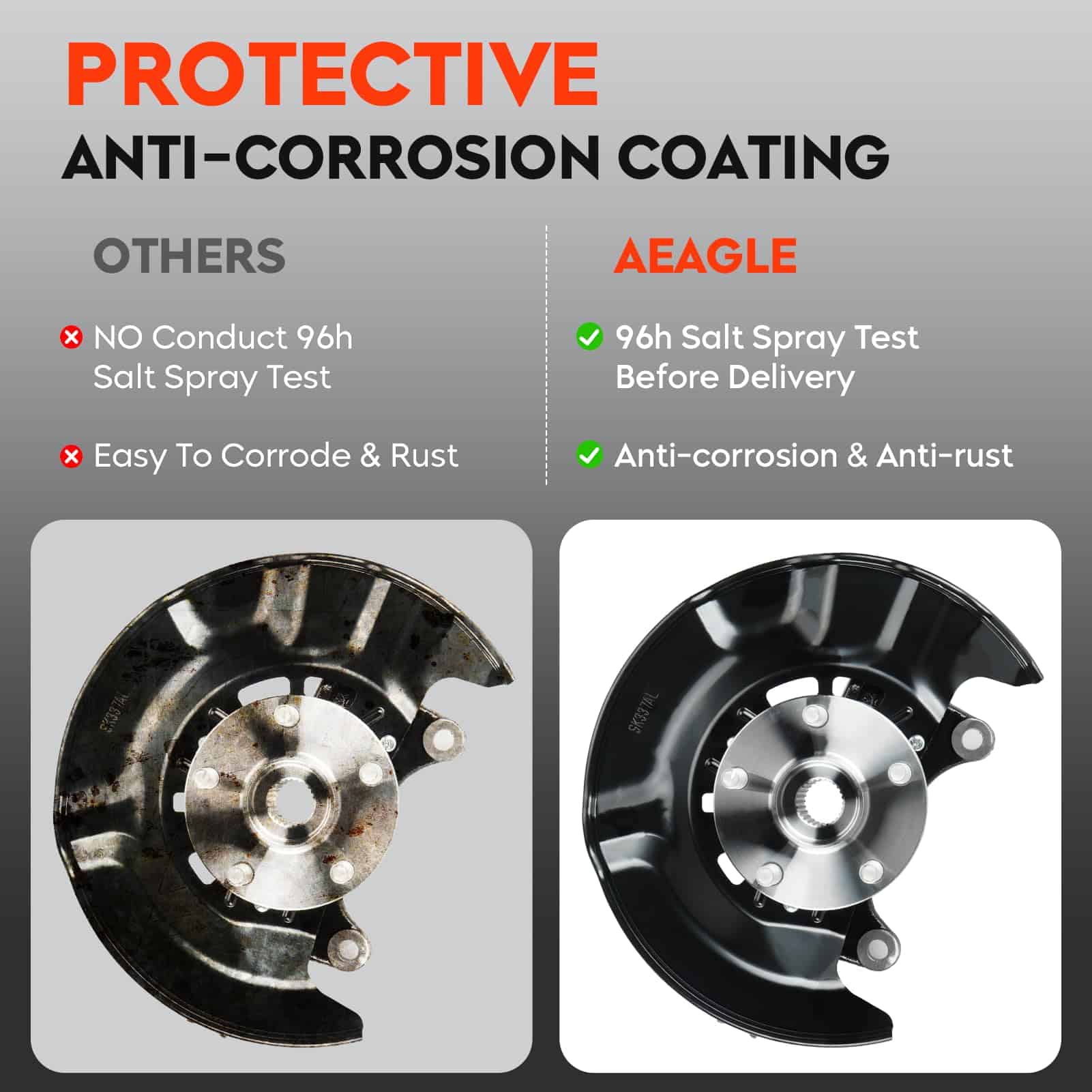 Maza del Rueda delantera y Conjunto de Cubo de Cojinete de - Imagen 5