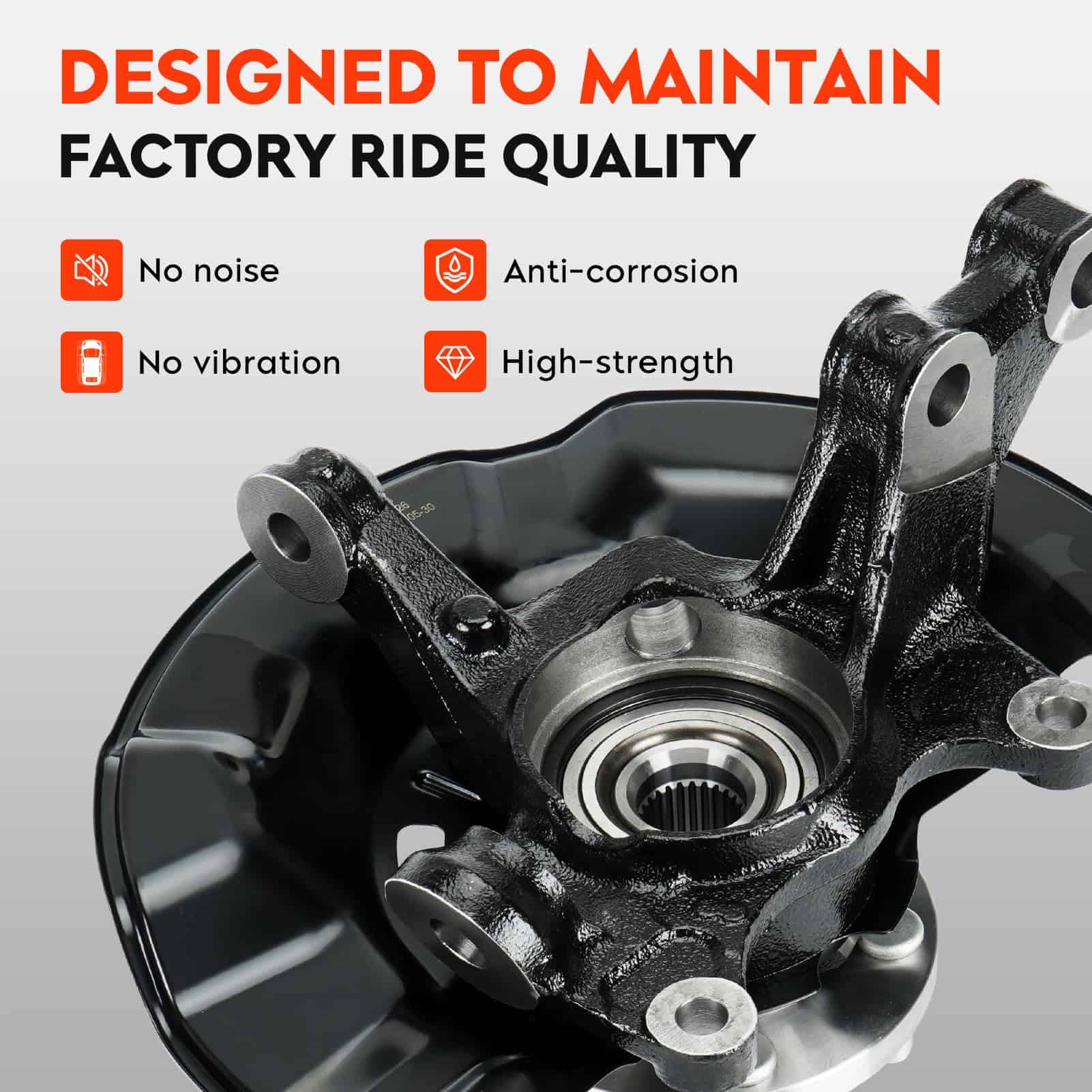 Maza del Rueda delantera y Conjunto de Cubo de Cojinete de - Imagen 4