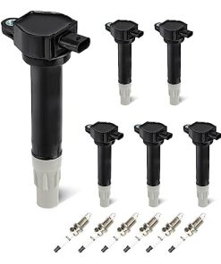 Conjunto de 6 Bobinas de Encendido Paquete 6 Bujías de