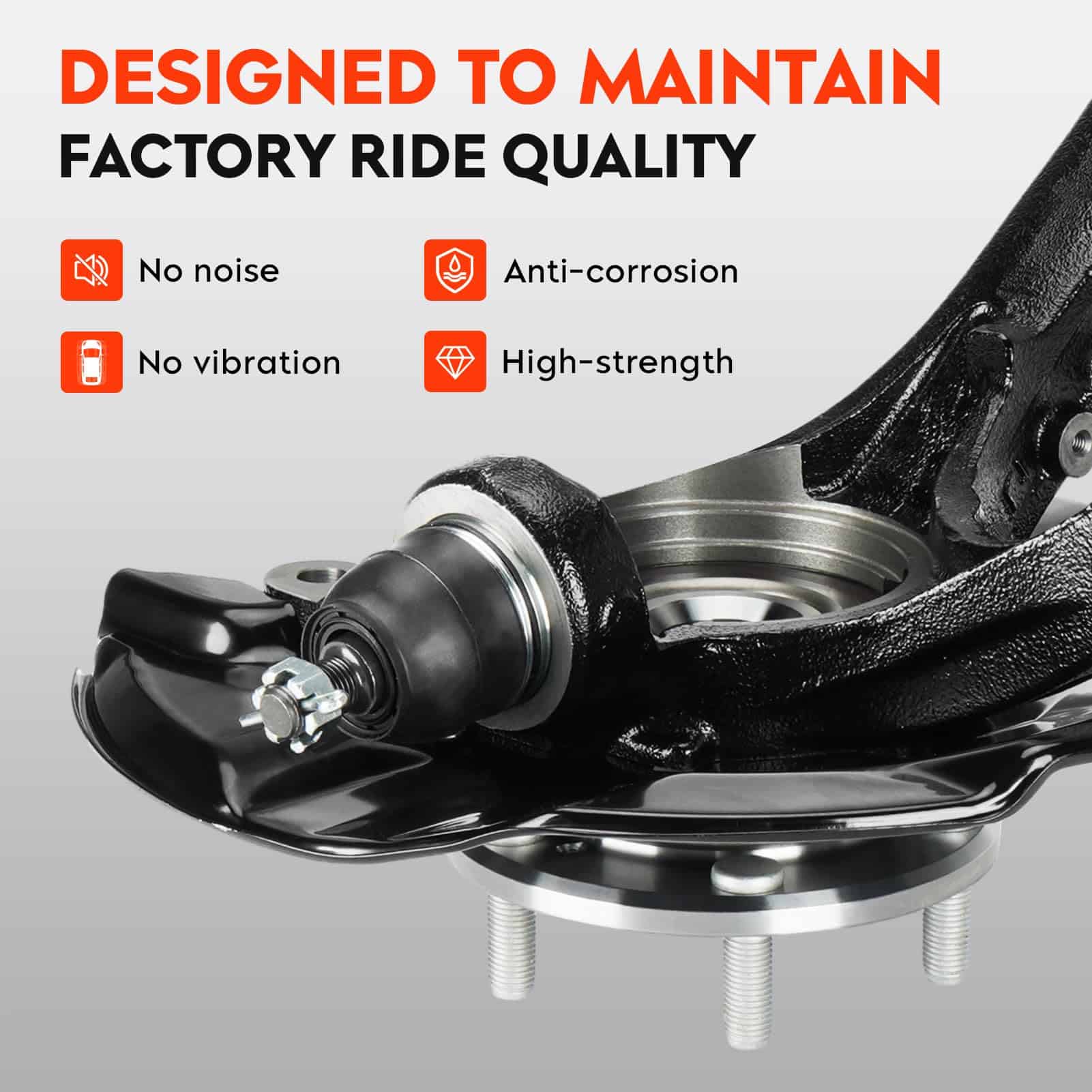 Ensamblaje del Buje del Cojinete de Rueda y Maza de - Imagen 4