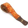 Correa de guitarra 1to1 Music Vtar - Mod naranja de los 60s