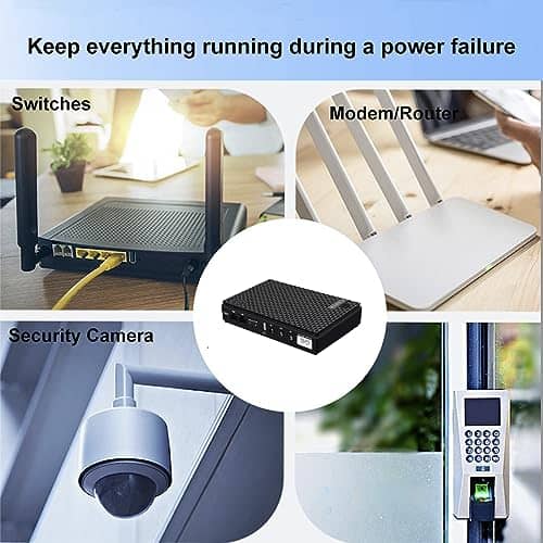Mini UPS Batería de Respaldo para Routers, Incorporado de - Imagen 5