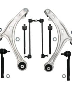 8pcs Juego de Suspensión Delantera Brazo Inferior