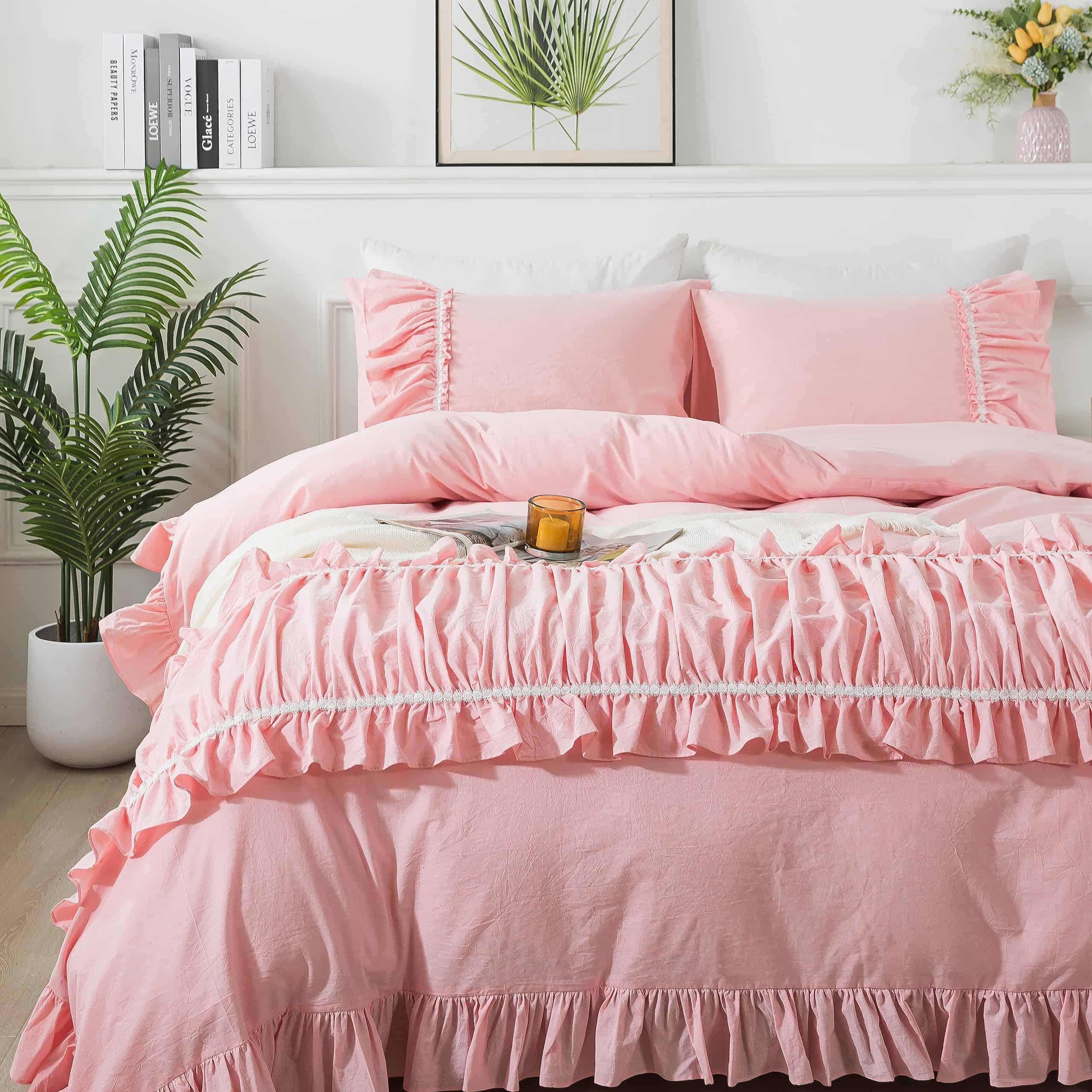 Conjunto de Funda Nórdica Vintage en Tamaño Twin de 3