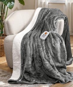 Cobija Eléctrica Sunvivi, 84" x 62" Tamaño Twin, Cobertor