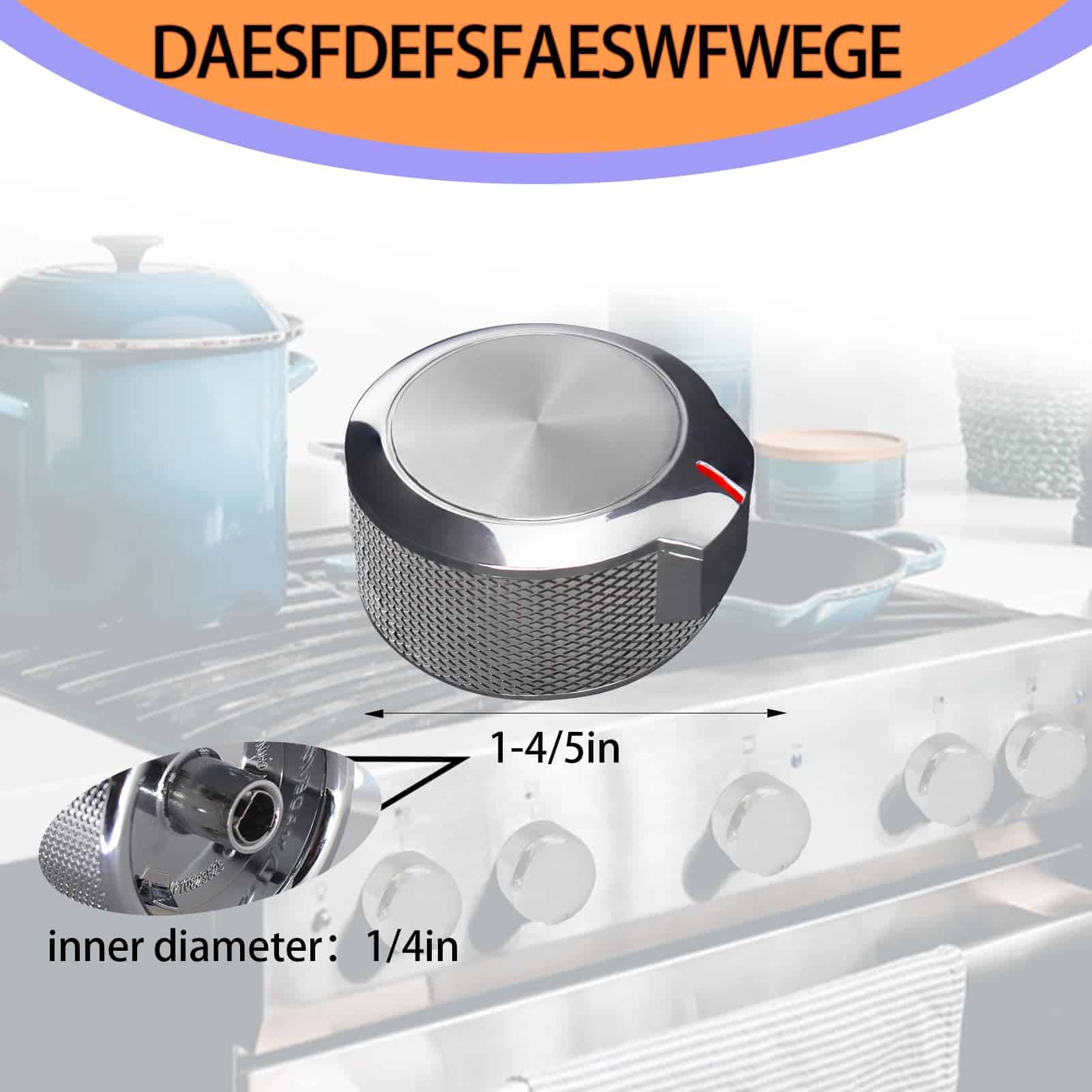 Perilla de control del quemador del horno KitchenAid con - Imagen 4
