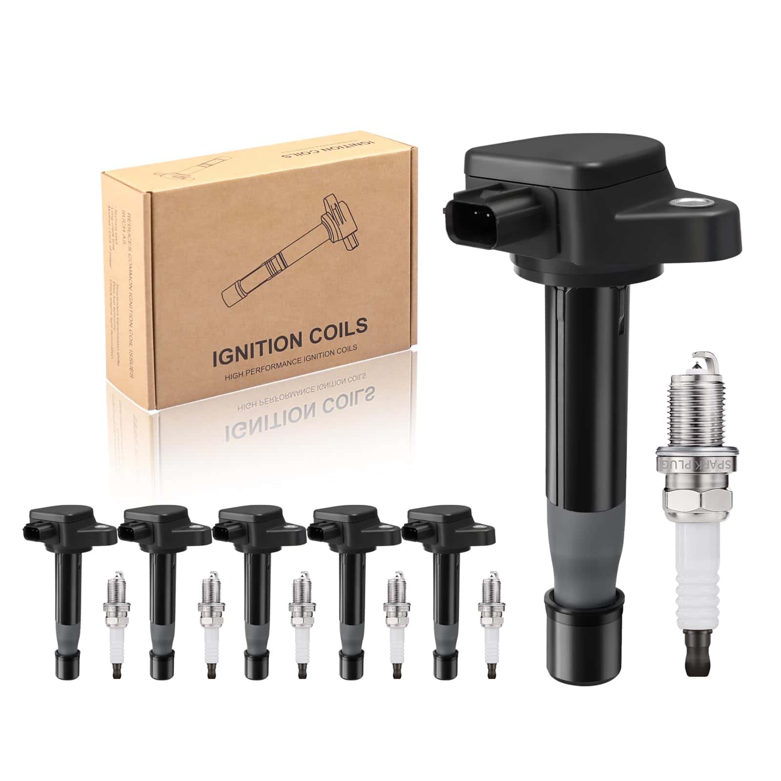 Conjunto de 6 Bobinas de Encendido TXROMTZ Compatible con