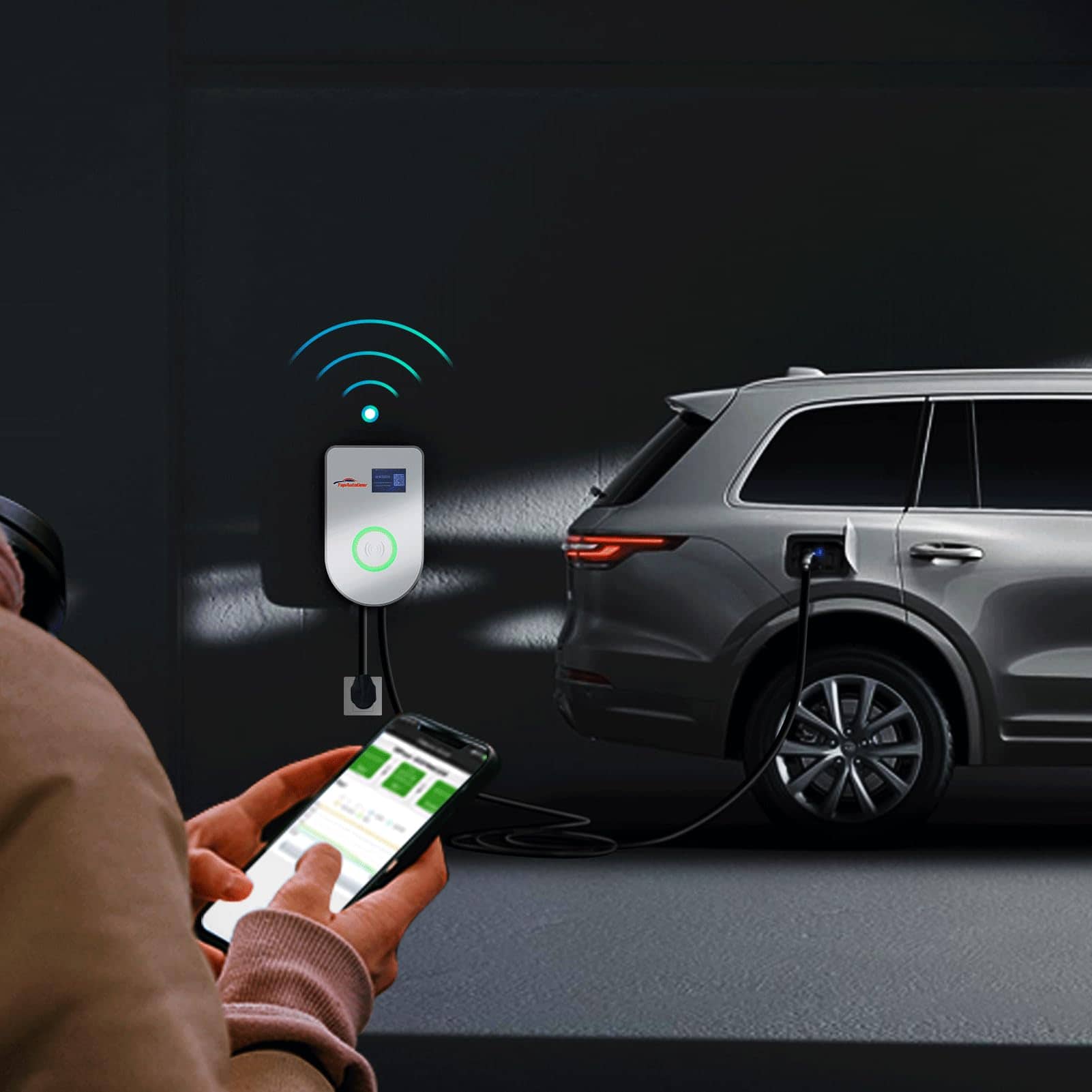 Cargador de Vehículos Eléctricos TopAutoGear - Nivel 2 de - Imagen 4