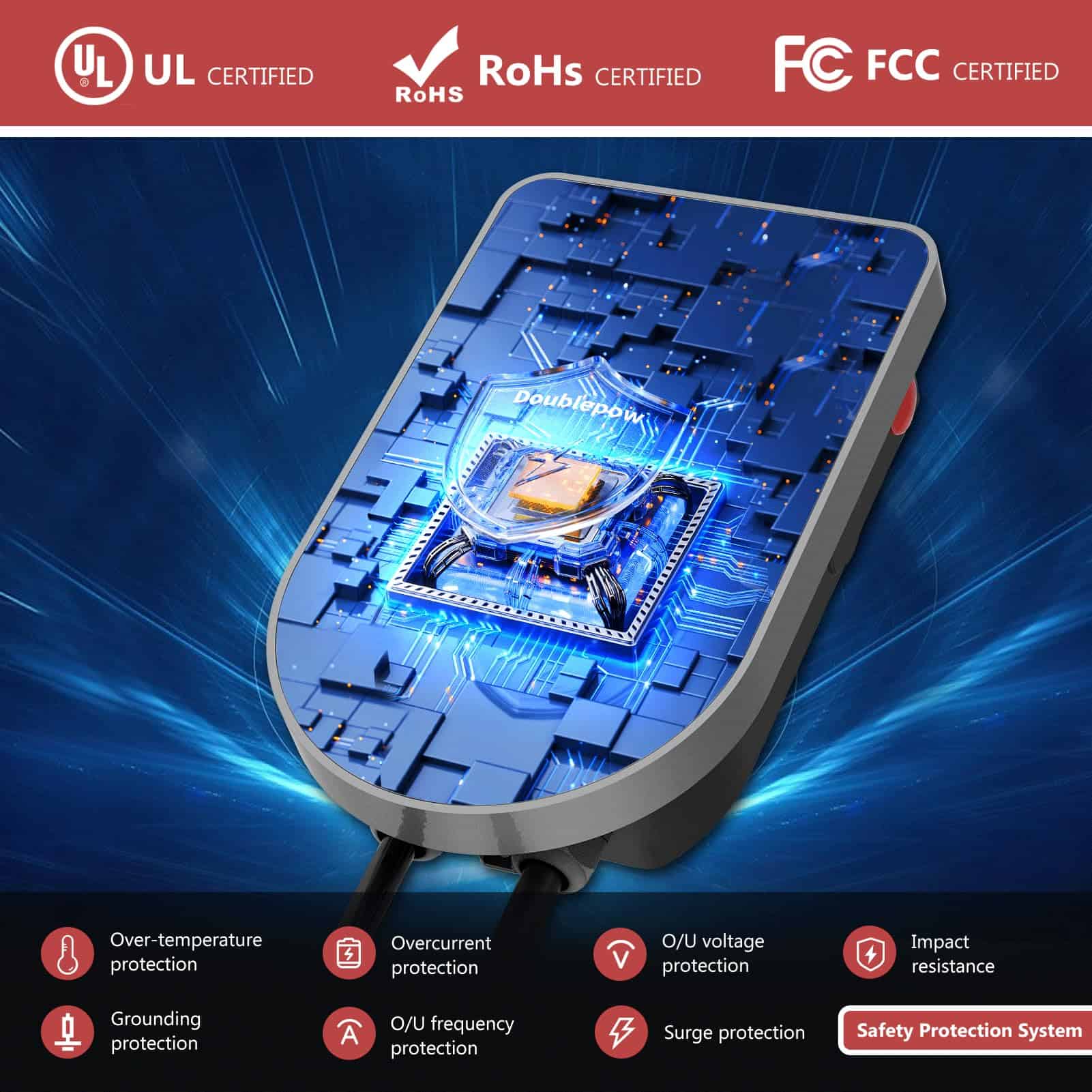 Cargador de Vehículos Eléctricos TopAutoGear - Nivel 2 de - Imagen 3