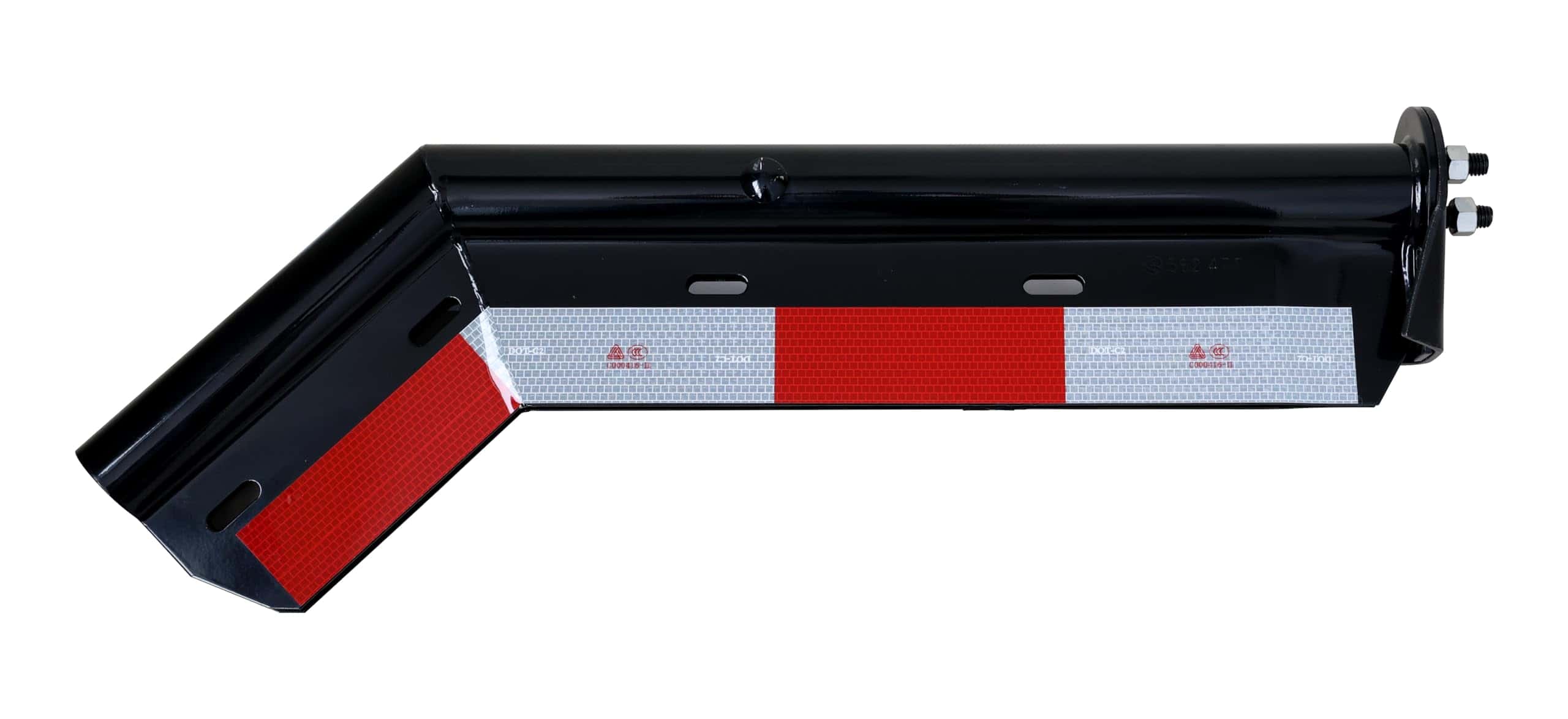 Colgador de faldones de barro angulado con cinta conspicua, - Imagen 3