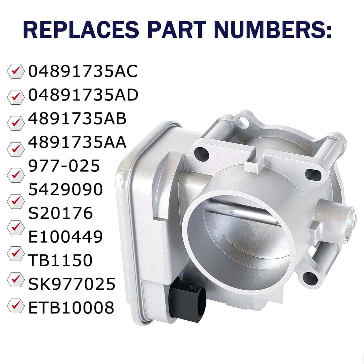 Cuerpo de Acelerador Electrónico - Compatible con Dod-ge - Imagen 8