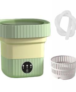 Lavadora Portátil Plegable Mini, Lavadora Pequeña para Ropa