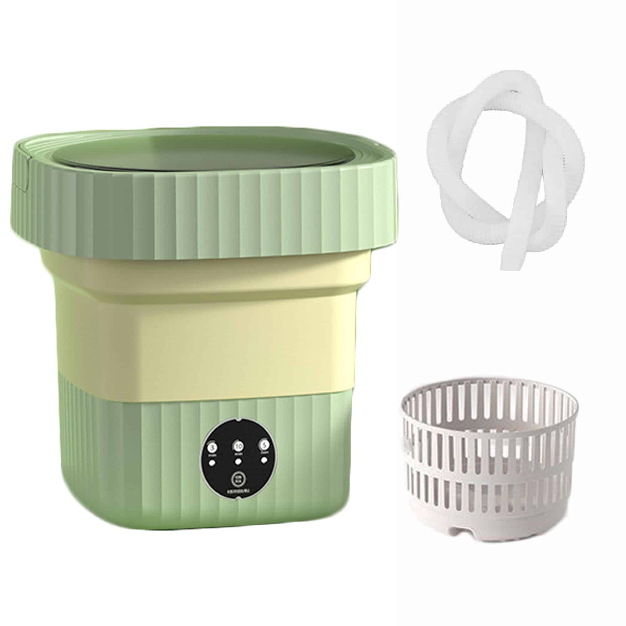 Lavadora Portátil Plegable Mini, Lavadora Pequeña para Ropa