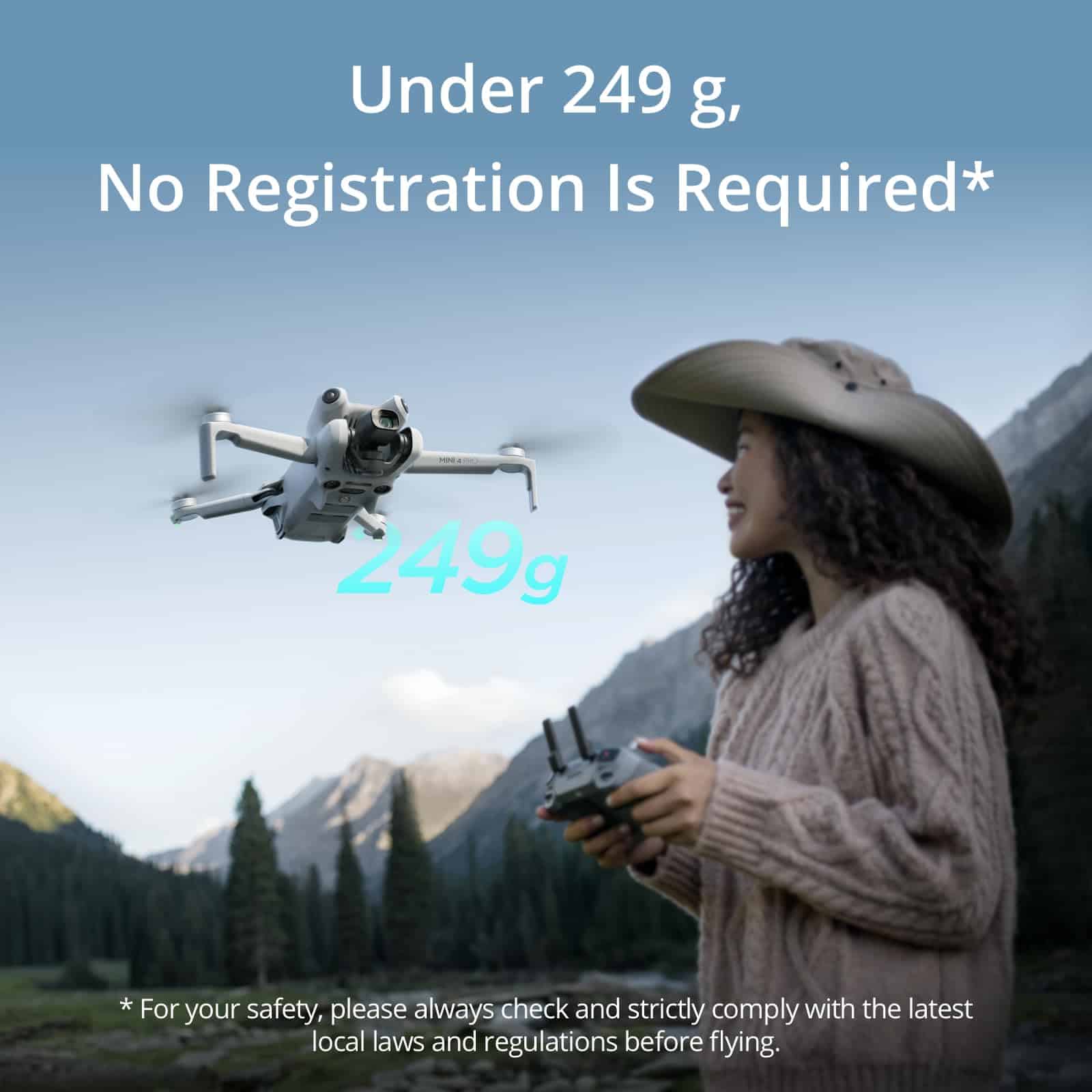DJI Mini 4 Pro (DJI RC-N2), Drones con Cámara para Adultos - Imagen 3