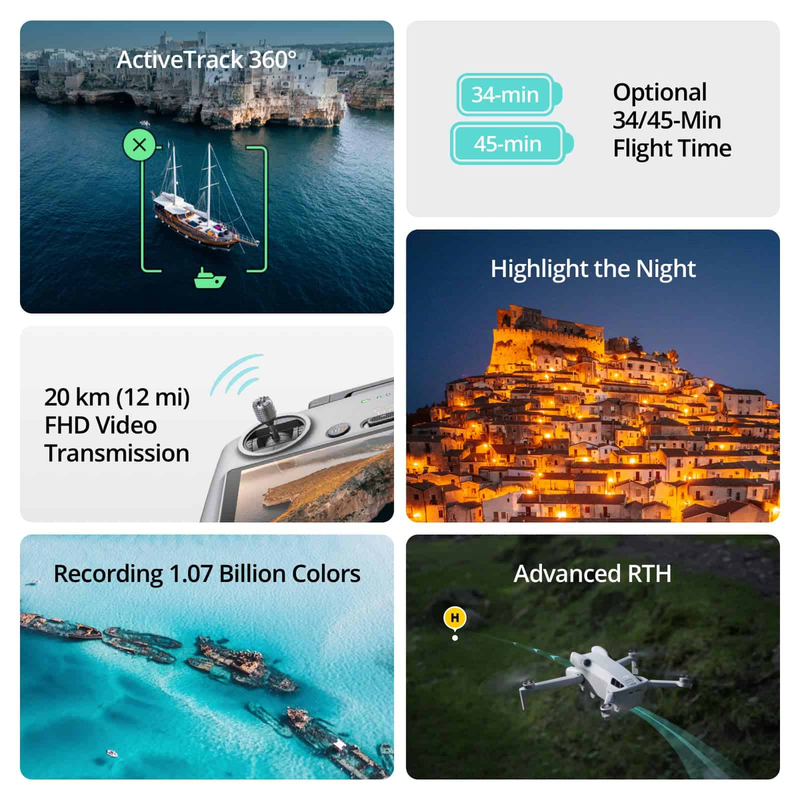 DJI Mini 4 Pro (DJI RC-N2), Drones con Cámara para Adultos - Imagen 6